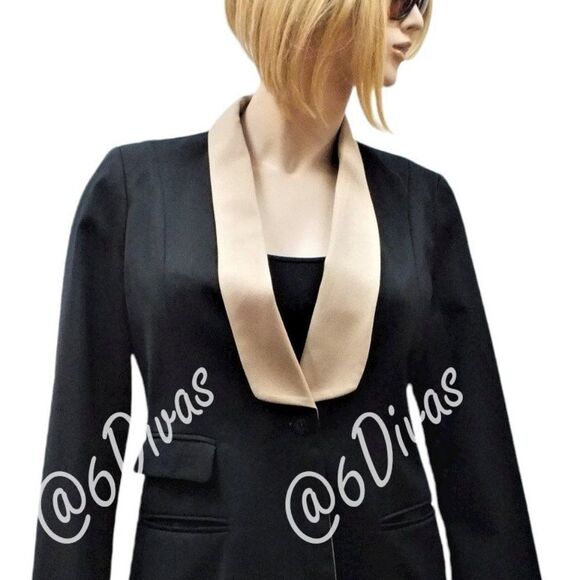 Pink Martini Black Executive Blazer Jacket Petite or Small- Size M Size L- NWT - Picture 4 of 10